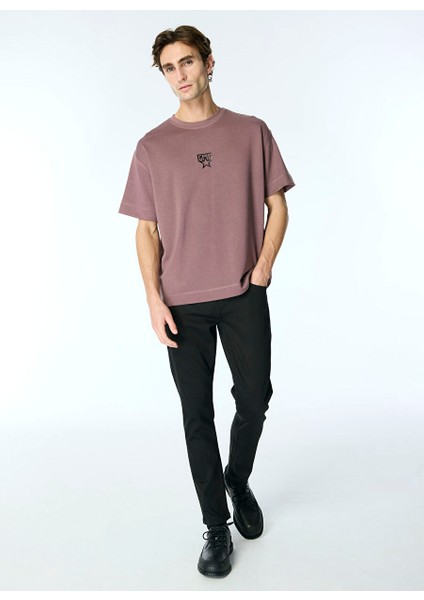Gmg Fırenze Gül Kurusu Erkek Oversize T-Shirt GU24MFW03006 fiyatları