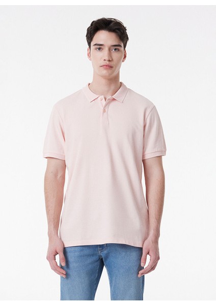 Polo Yaka Pembe Erkek T-Shirt L231631590 Kısa Kollu Polo T-Shirt fiyatları