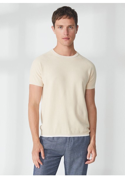 Polo Yaka Slim Fit Kahve Erkek Kazak A26483C08-