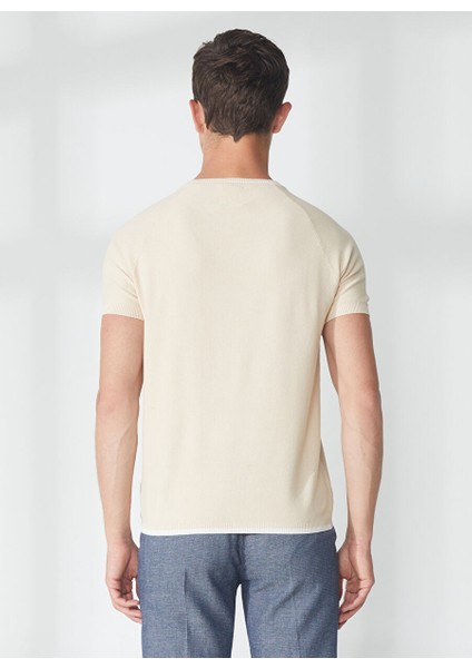 Polo Yaka Slim Fit Kahve Erkek Kazak A26483C08-