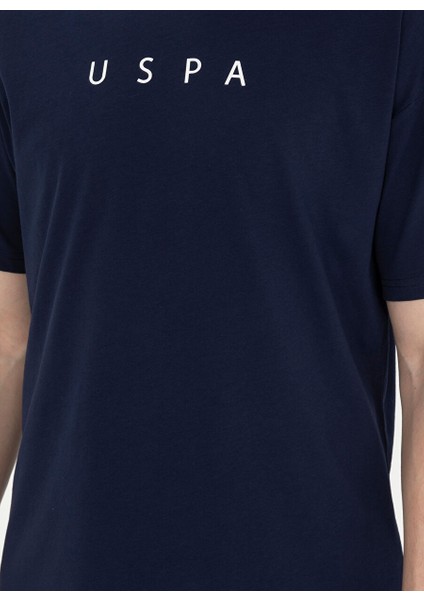 Bisiklet Yaka Lacivert Erkek T-Shirt Navu indirimleri