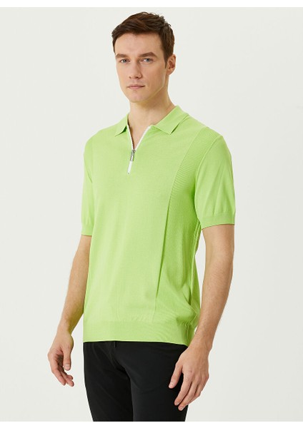 Polo Yaka Yeşil Erkek Kazak 1082498 modelleri