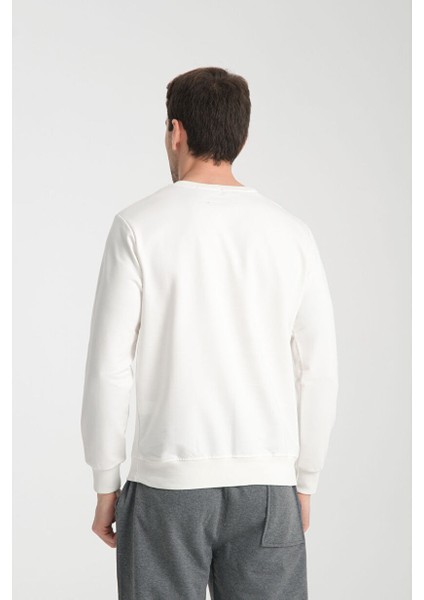 Erkek Uzun Kol Bisiklet Yaka Sweatshirt 3206 indirimleri