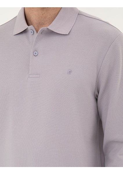 Lila Slim Fit Basic Sweatshirt