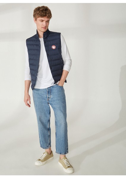Düz Lacivert Erkek Yelek New Dınghy Vest