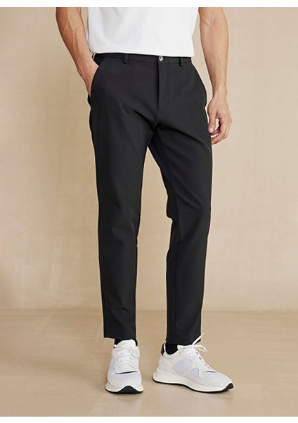 Siyah Erkek Standart Pantolon BBFW24MPT017