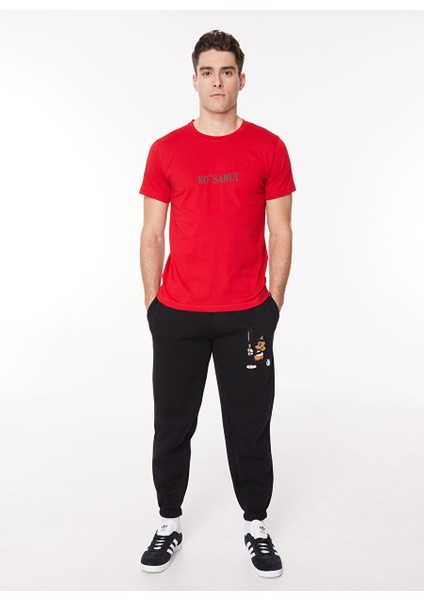 Bisiklet Yaka Baskılı Kırmızı Erkek T-Shirt Mtt G540 Rekst_reflector Regular fiyatları