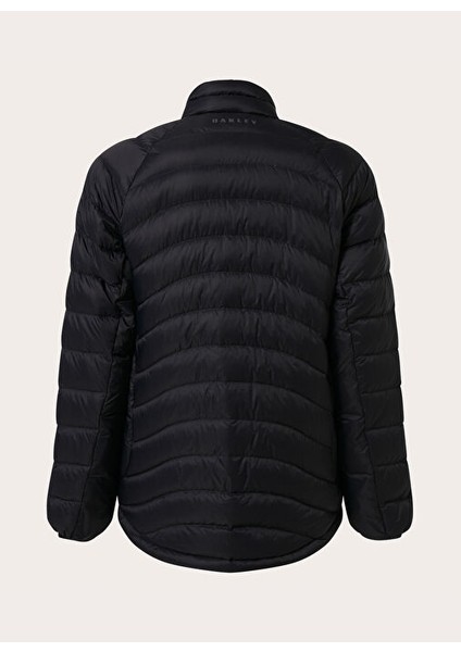 Siyah Erkek Kapüşonlu Zip Ceket FOA404730 Snowbound Pkble Down Puff