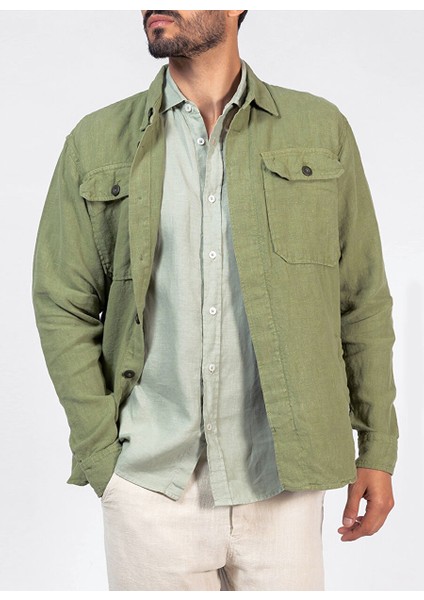 Standart Haki Erkek Ceket Mr Jacket