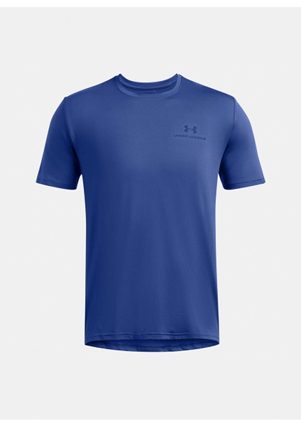 1383973-432 Vanish Energy Ss Mavi Yuvarlak Yaka Oversize Erkek T-Shirt modelleri