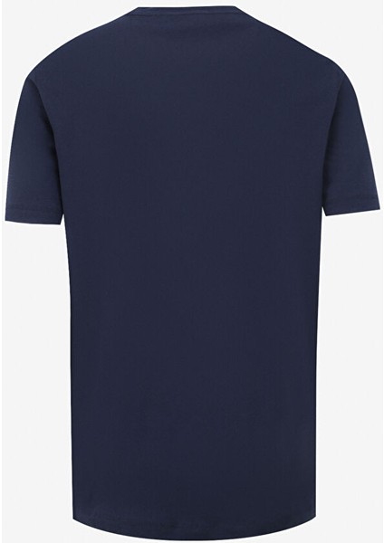 Bisiklet Yaka Lacivert Erkek T-Shirt BBSS24MTS006 fiyatları