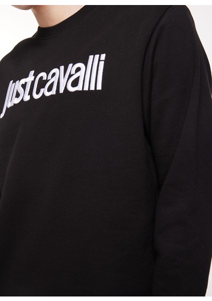 Bisiklet Yaka Siyah Erkek Sweatshırt 75OAIT00 fırsatları