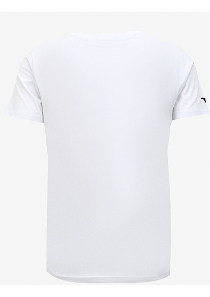 Bisiklet Yaka Beyaz Erkek T-Shirt FM23W14TG fiyatları