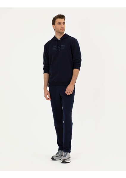 Lacivert Slim Fit Eşofman Altı