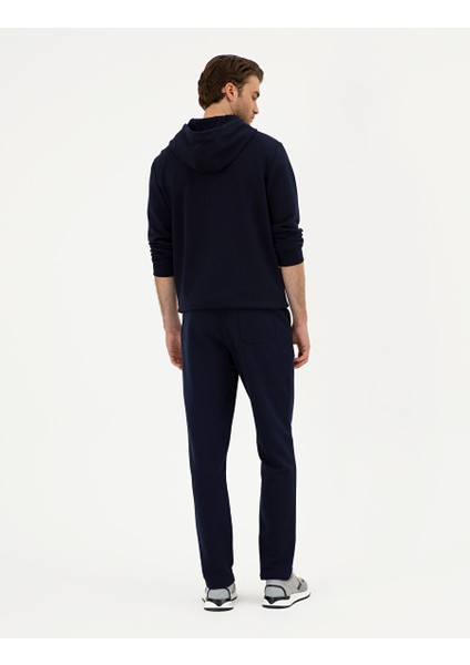 Lacivert Slim Fit Eşofman Altı