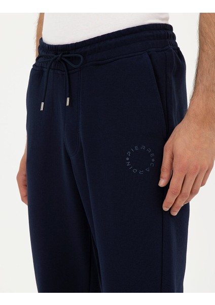 Lacivert Slim Fit Eşofman Altı