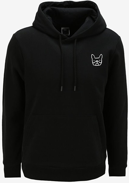 Jcoden Sweat Hood Exc Kapüşon Yaka Siyah Erkek Sweatshırt 12261182