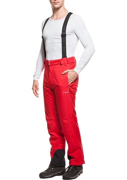 Peak Erkek Kayak Pantolonu Kırmızı