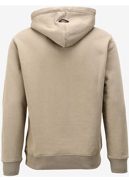 Kapüşon Yaka Kahve Erkek Sweatshırt FI2545SS