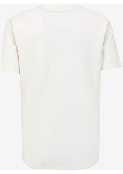 Bisiklet Yaka Ekru Erkek T-Shirt W241404104 Bisiklet Yaka T-Shirt fiyatları
