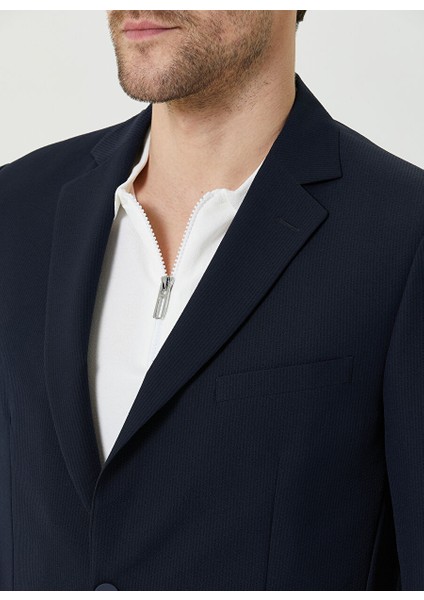 Slim Fit Lacivert Erkek Ceket 1082870 indirimleri
