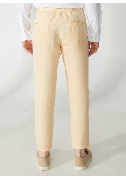 Normal Bel Normal Paça Slim Fit Sarı Erkek Pantolon A261BERLINO563CONF10B