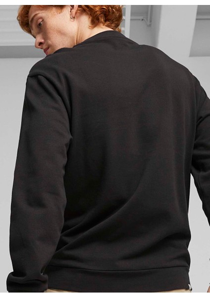 Siyah Erkek Bisiklet Normal Düz Sweatshirt 67606301 Better Sportswear Crew indirimleri