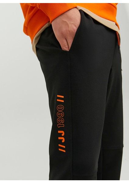 Slim Fit Siyah Erkek Eşofman Altı 12230407_JPSTWILL Jjfılo Sweat Pant fırsatları