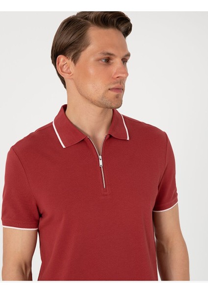 Nar Slim Fit Polo Yaka Tişört fiyatları