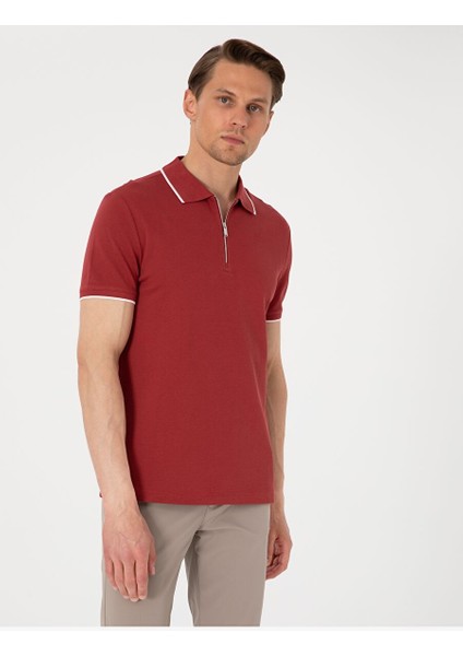 Nar Slim Fit Polo Yaka Tişört modelleri