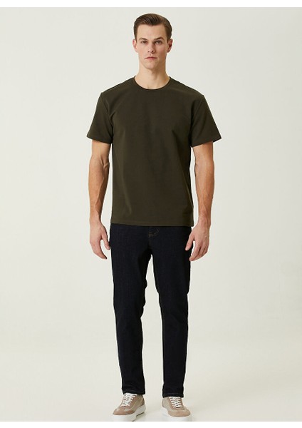 Haki Erkek Comfort Fit T-Shirt 1083747