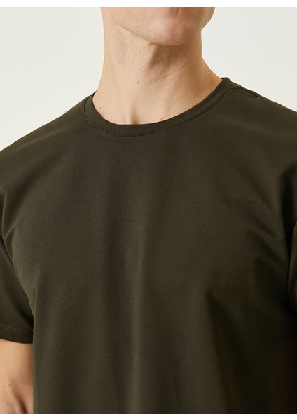 Haki Erkek Comfort Fit T-Shirt 1083747 modelleri