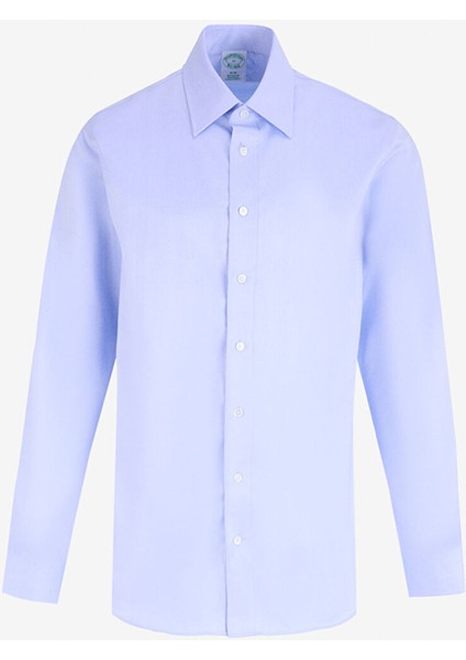 Mavi Erkek Italyan Slim Fit Balıksırtı Gömlek BBFW24MSH006