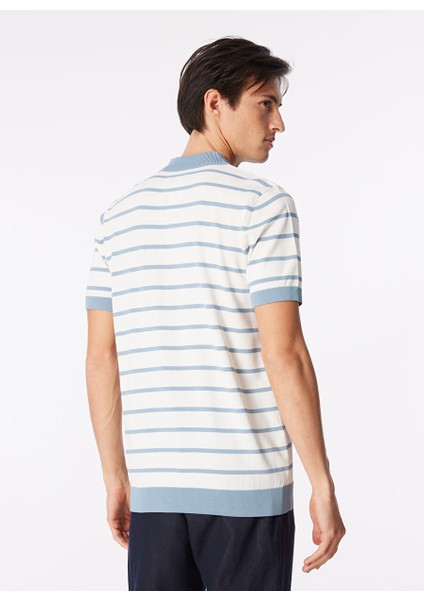 Indigo Erkek Basic Çizgili Kazak F4SM-KZK 0734 fırsatları