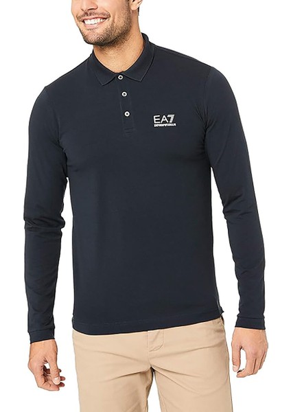 Lacivert Erkek Polo T-Shirt 8NPF05PJM5Z