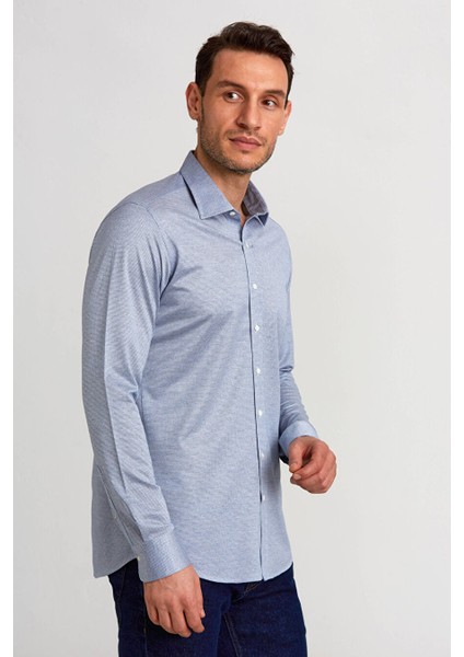 Platınıum Regular Fit Gömlek Lacivert PLTG017_D39