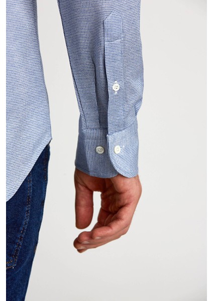 Platınıum Regular Fit Gömlek Lacivert PLTG017_D39