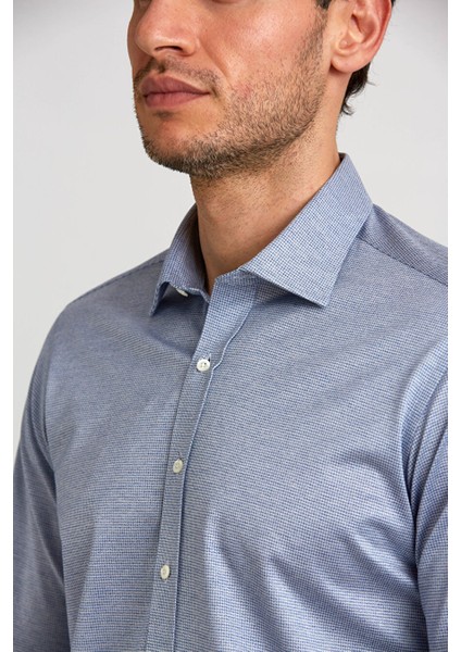 Platınıum Regular Fit Gömlek Lacivert PLTG017_D39