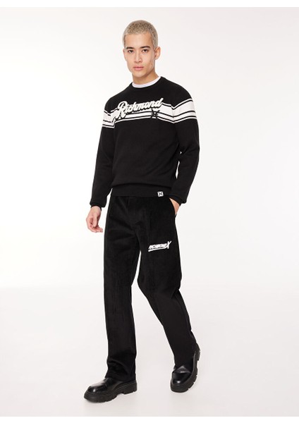 Yarım Balıkçı Yaka Slim Fit Siyah Erkek Kazak UMA23056MA modelleri
