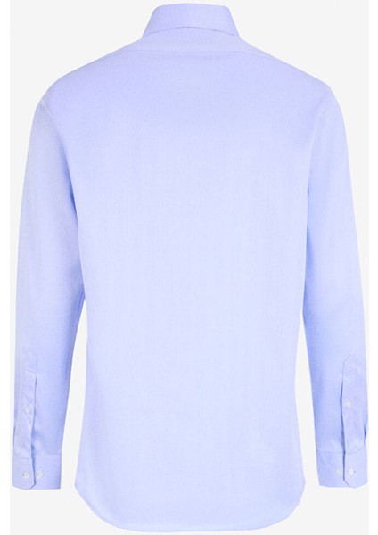 Mavi Erkek Klasik Slim Fit Balıksırtı Gömlek BBFW24MSH005 fiyatları