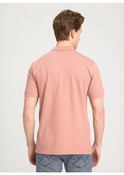 Gül Kurusu Erkek Polo T-Shirt W7D5K4XX2T532 Kısa Kollu Polo Tshir indirimleri