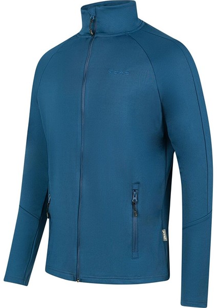 Menza Tam Fermuarli Erkek Sweatshirt Lacivert