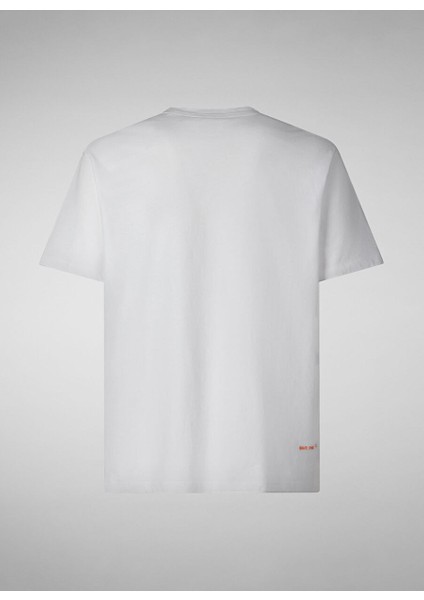 Beyaz Erkek Normal Düz T-Shirt DT1194MMESY1900002 Bram Beyaz fırsatları