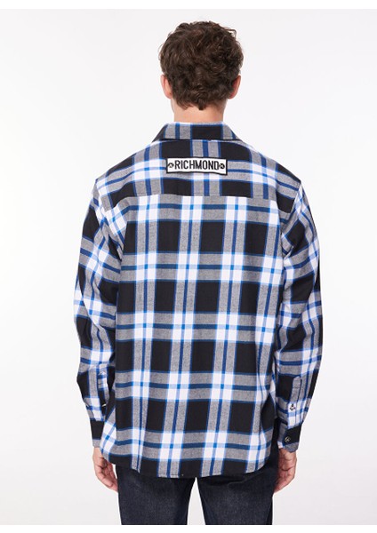 Slim Fit Gömlek Yaka Siyah Erkek Gömlek UMA23134CA indirimleri
