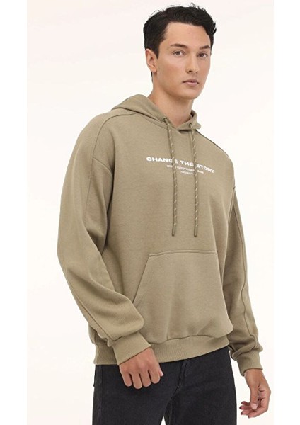 ml Fılaz 17AFW-87 4pr Haki Erkek Sweatshirt