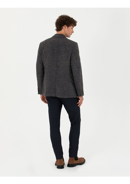 Lacivert Slim Fit Kanvas Pantolon fırsatları