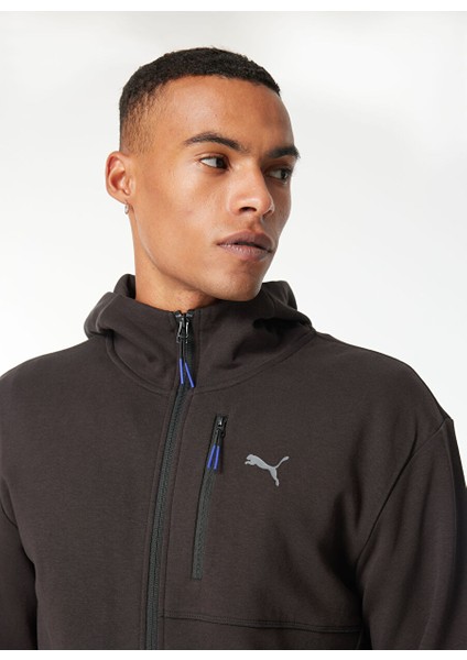 Siyah Erkek Fermuarlı Normal Düz Zip Ceket 68165401 Open Road Full-Zip Hoodie