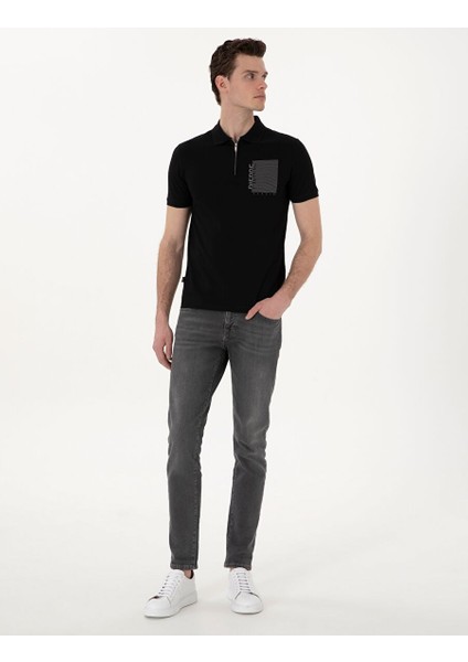 Siyah Slim Fit Tişört fırsatları
