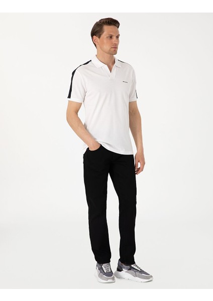 Antrasit Slim Fit Jean Pantolon
