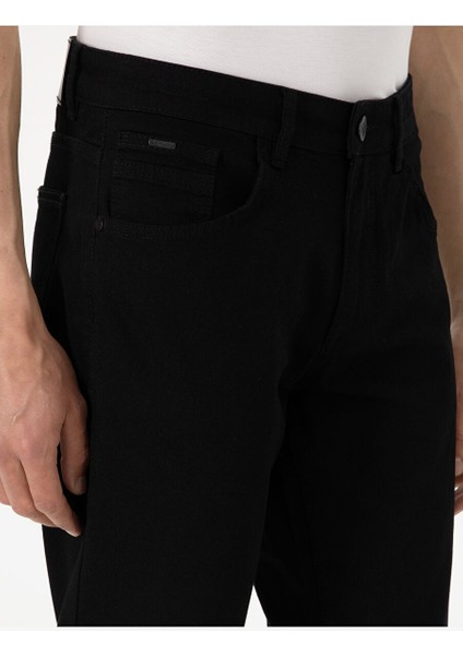 Antrasit Slim Fit Jean Pantolon